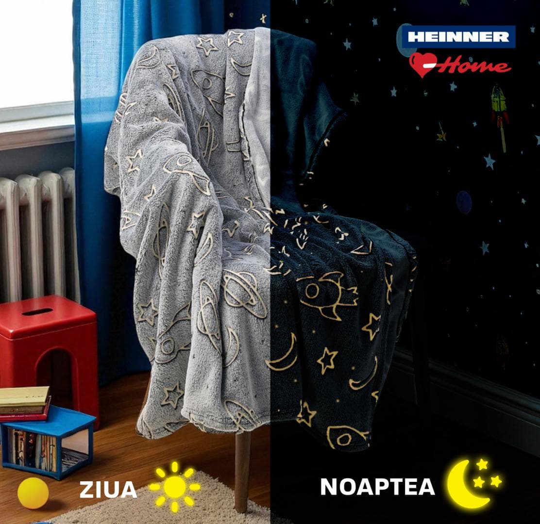 Patura model fosforescent,Space,160x200