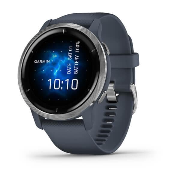 Ceas Smartwatch Garmin Venu 2, GPS, Blue Granite — miniatură