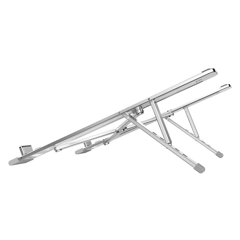 Suport laptop Serioux, SRXNCPU6, material aluminiu, dimensiune deschisă: 197x255x4mm,dimensiune pliată: 60 x 250 x 4mm, grosime: 4mm, greutate: 182g, dimensiune compatibilă: până la 15.6 ", culoare argintiu, 5 unghiuri ajustabile — miniatură