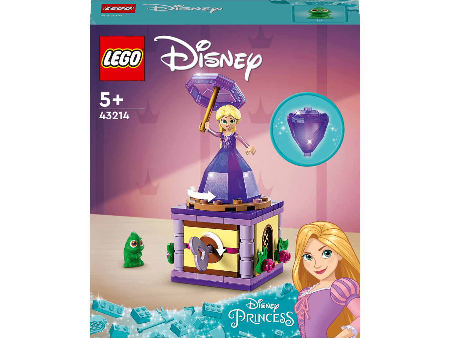 RAPUNZEL FACAND PIRUETE, LEGO 43214 — miniatură
