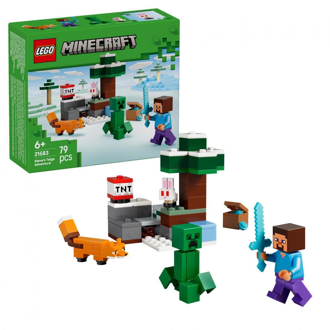 AVENTURA DIN TAIGA A LUI STEVE LEGO21583