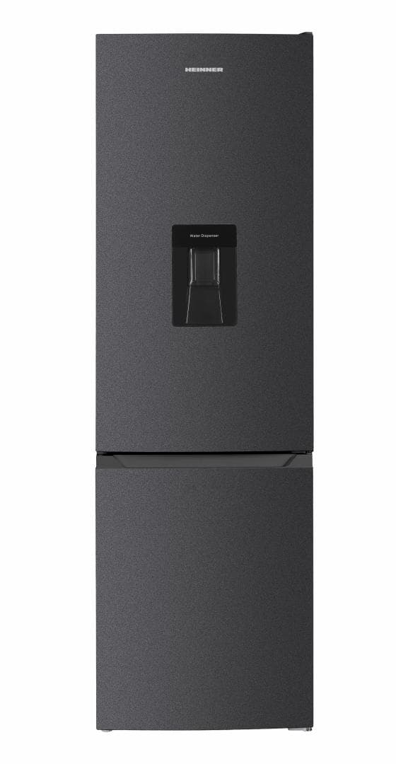 Combina frigorifica HEINNER HC-HM260DGWDE++, Dozator apa, Gri antracit texturat