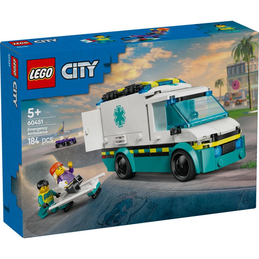 AMBULANTA DE URGENTE, LEGO 60451 — miniatură
