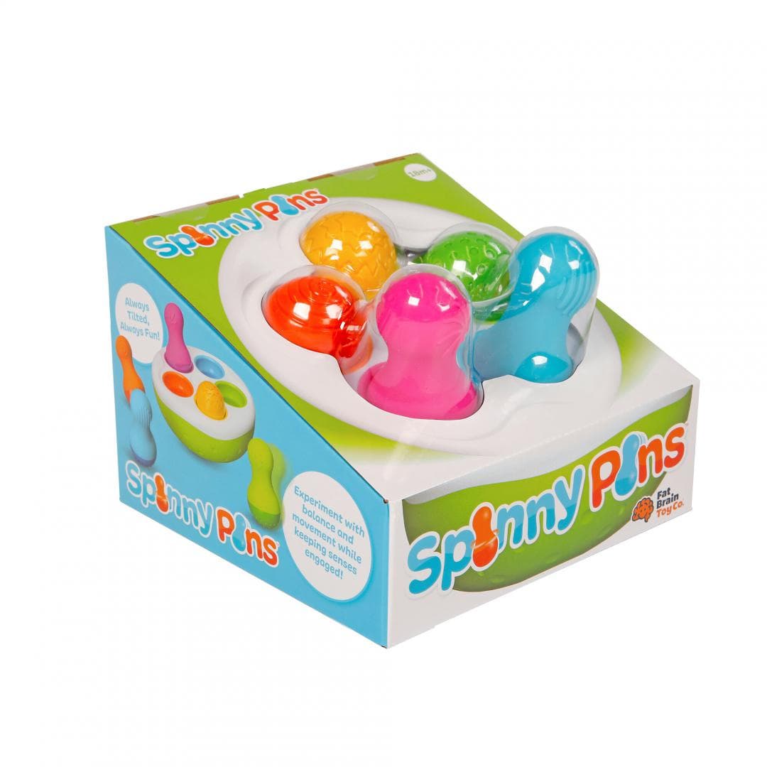 Fat Brain Bol de sortare Spinny Pins — miniatură