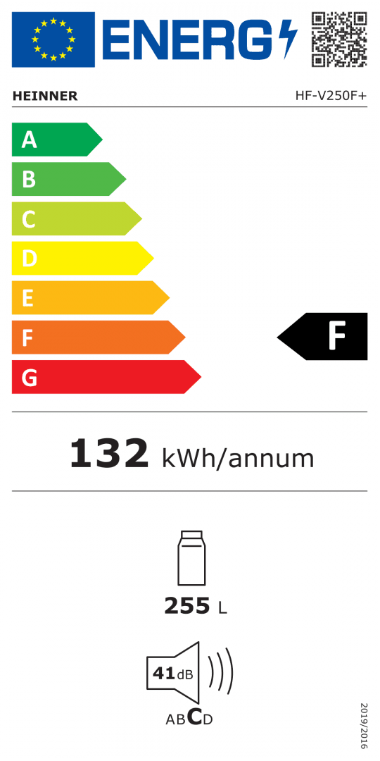 FRIGIDER HEINNER HF-V250F+ — miniatură