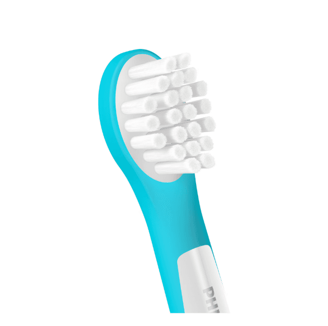 Rezerve PHILIPS Sonicare Kids Compact HX6034/90, Pachet de 4 capete de periere, Standard, Click-on, L x A x I (mm) 60x25.7x230.5 — miniatură