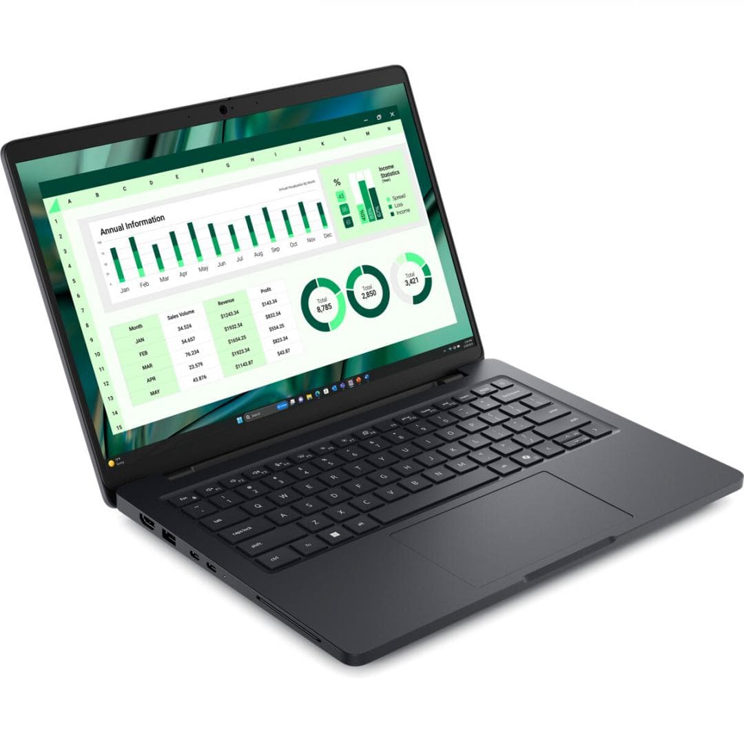 Laptop Business DELL Pro Max 14, cu procesor Intel Core Ultra 7 265H, 14'' WVA, 16 GB LPDDR5x, 512 GB, NVIDIA RTX PRO 500 Blackwell, 6GB GDDR7, Linux — miniatură
