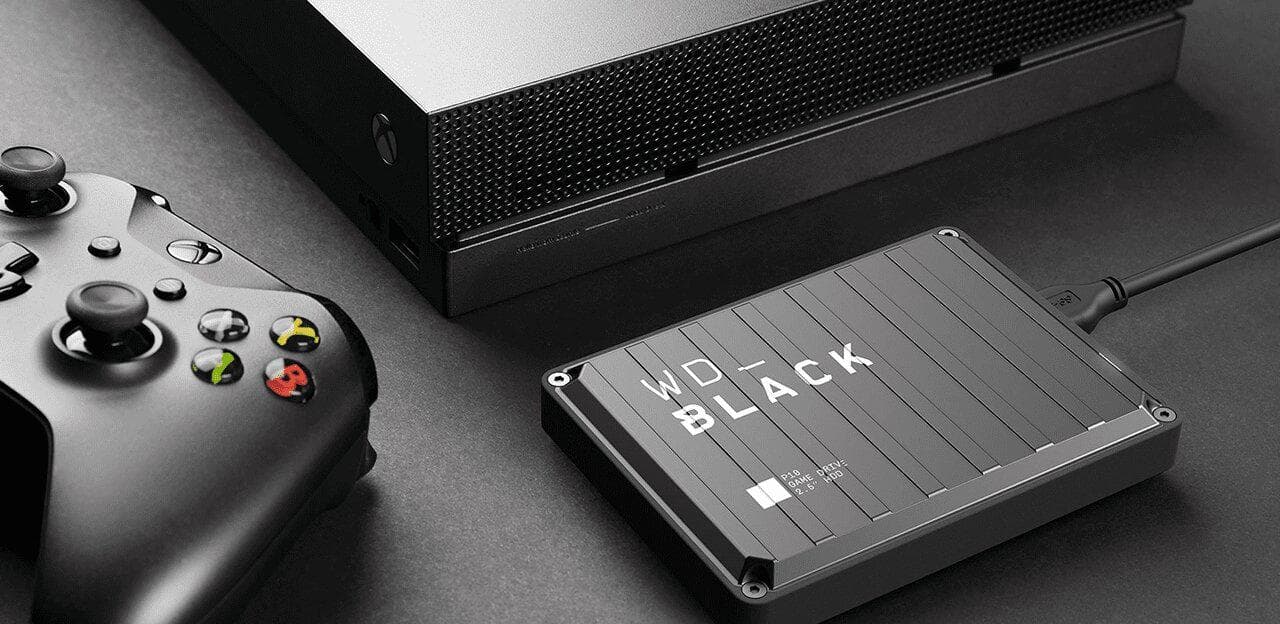 HDD Extern WD Black P10 Game Drive Xbox ONE, 2TB, negru, USB 3.0 — miniatură
