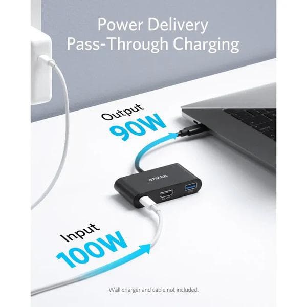 Docking station ANKER PowerExpand, USB Type-C, 100W, Gri — miniatură