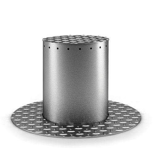 Stalp / bolard retractabil restrictionare acces auto Motorline MPIE10/400, 24 VDC, inox — miniatură