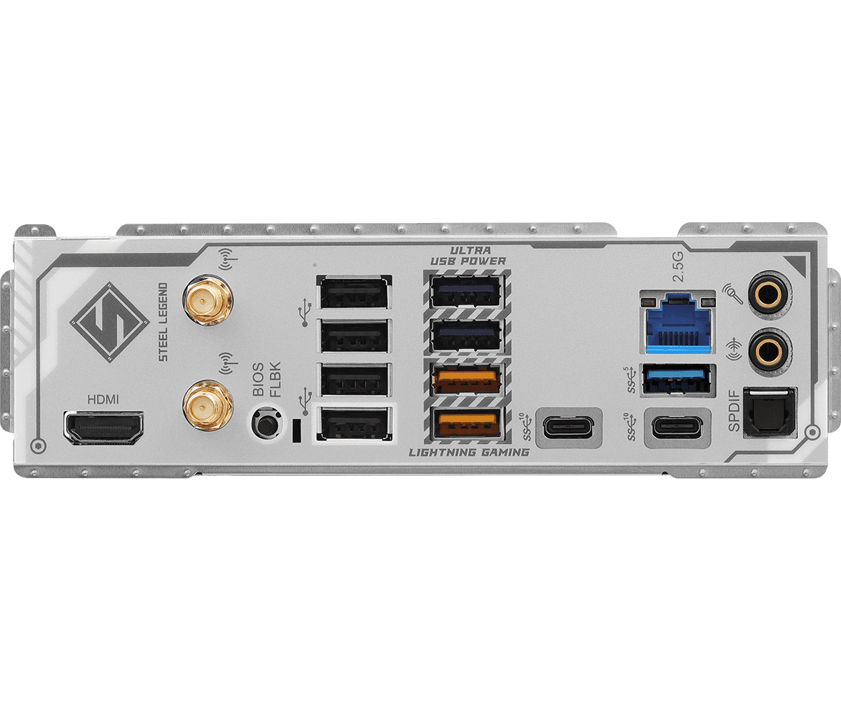 Placa de baza ASRock B850 Steel Legend WiFi, Socket AM5, DDR5, ATX — miniatură