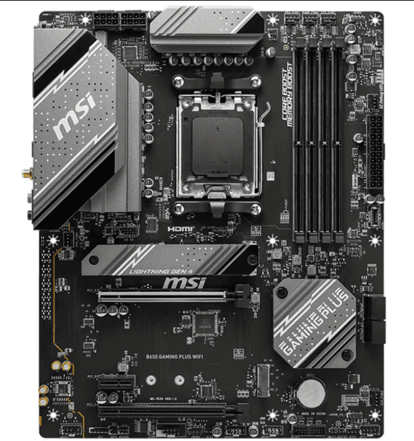Placa de baza MSI B650 GAMING PLUS WIFI, Socket AM5, DDR5, ATX — miniatură