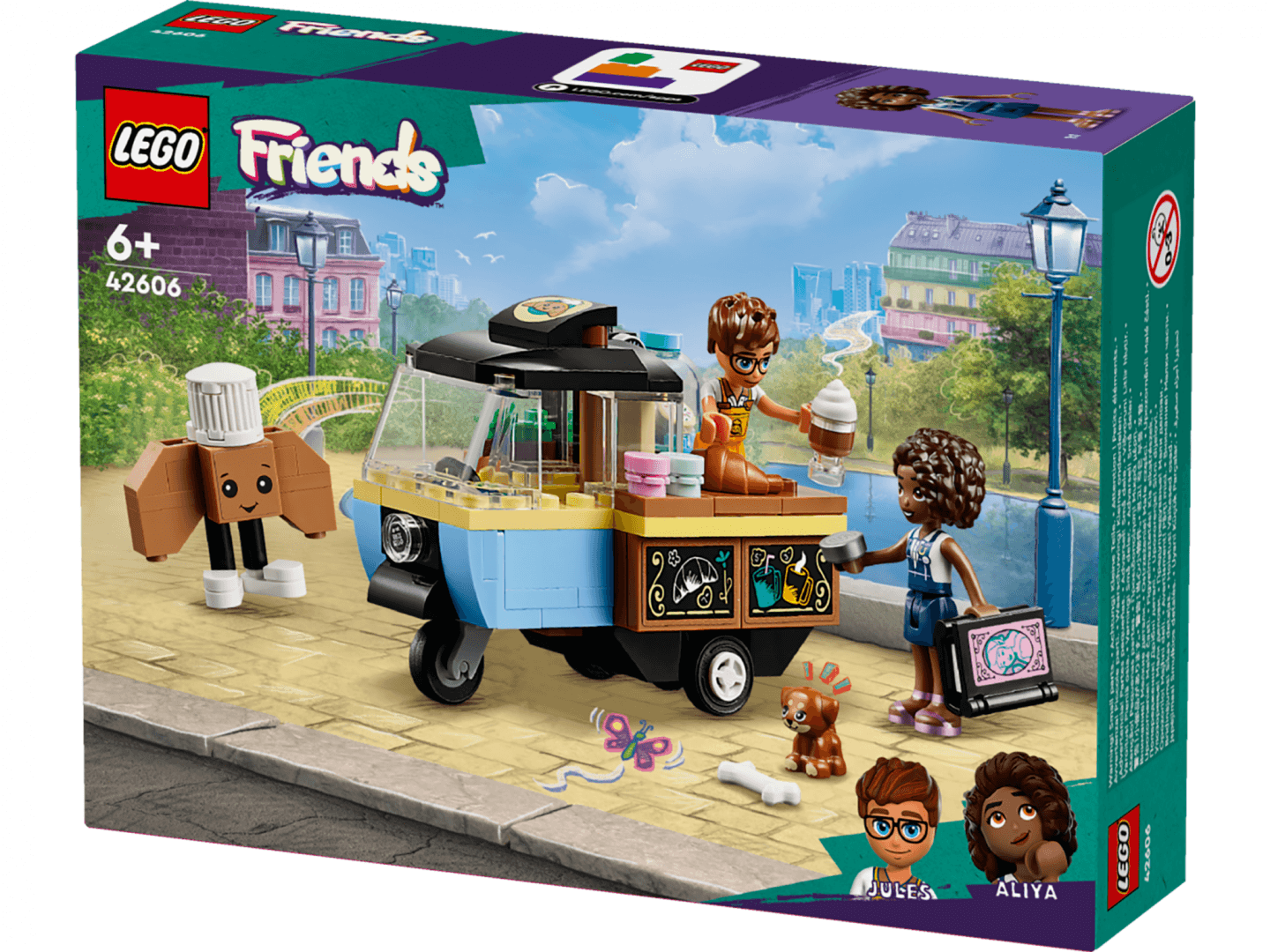 BRUTARIA PE ROTI, LEGO 42606 — miniatură