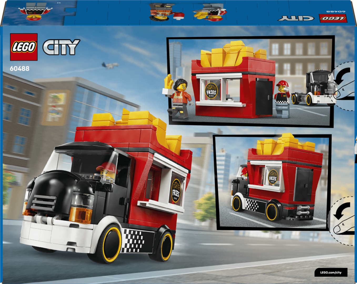 FURGONETA DE CARTOFI PRAJITI LEGO60488 — miniatură