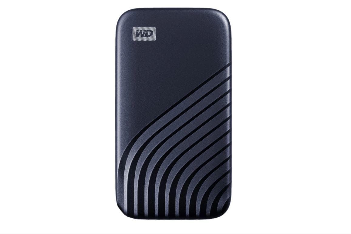SSD extern WD My Passport, 2 TB, USB 3.2 Gen 2, Albastru
