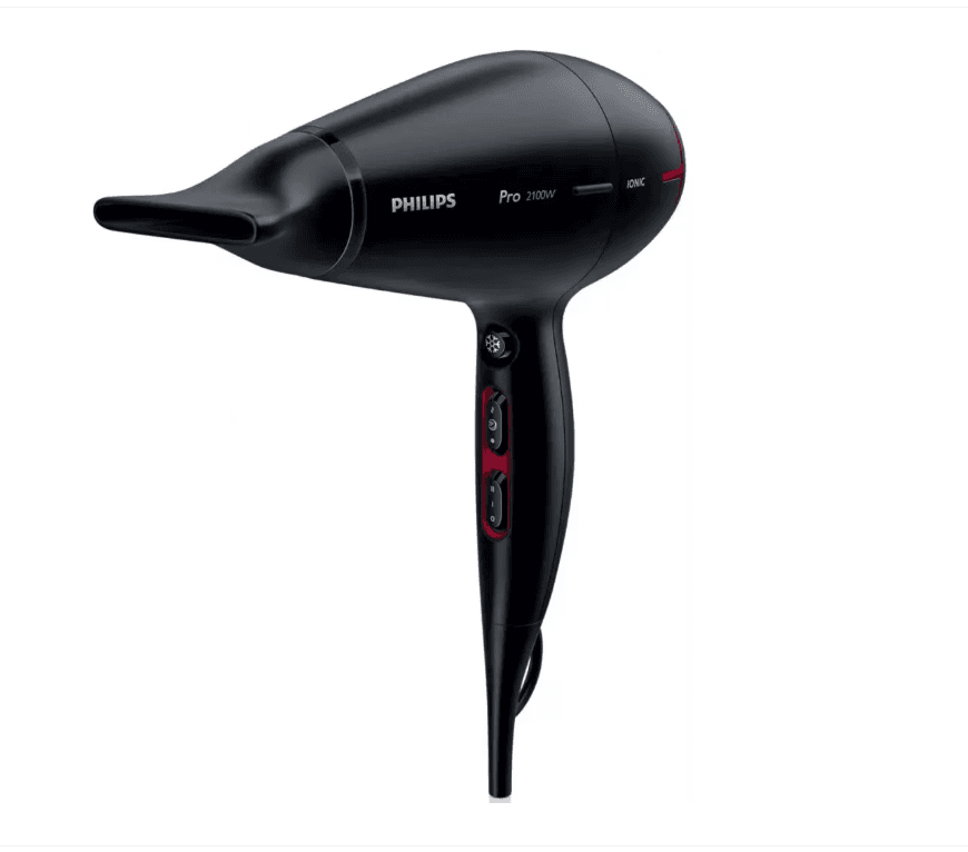 Uscator de par Philips, 2300W, Pro AC, ion care, ThermoProtect, HPS910/00, Negru