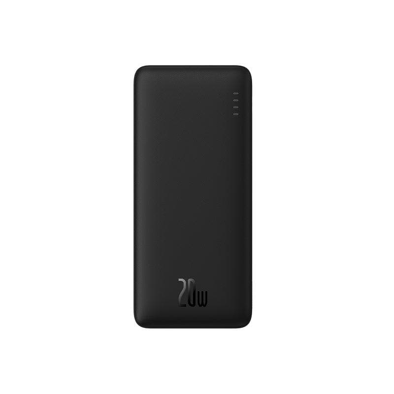Baseus Airpow, Baterie externa Baseus Airpow 10000mAh, 20W, 1 x USB; 1 x USB Type-C, total 3A, negru — miniatură