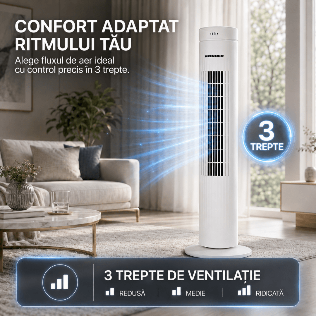 VENTILATOR TURN HEINNER HTF-M35WH — miniatură