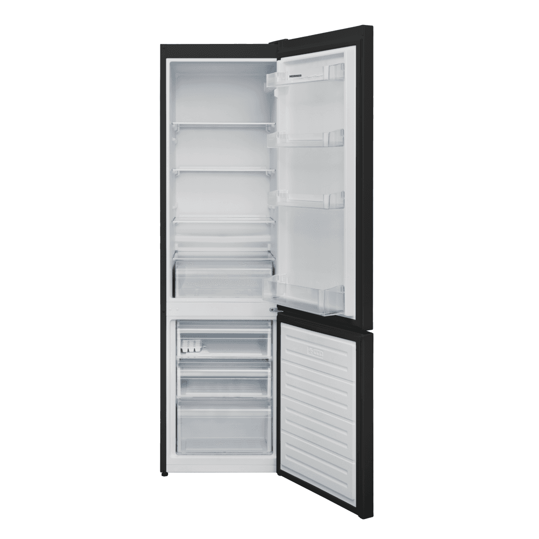 Combina frigorifica HEINNER HC-V288BKE++, 288 l, Clasa: E, Negru — miniatură