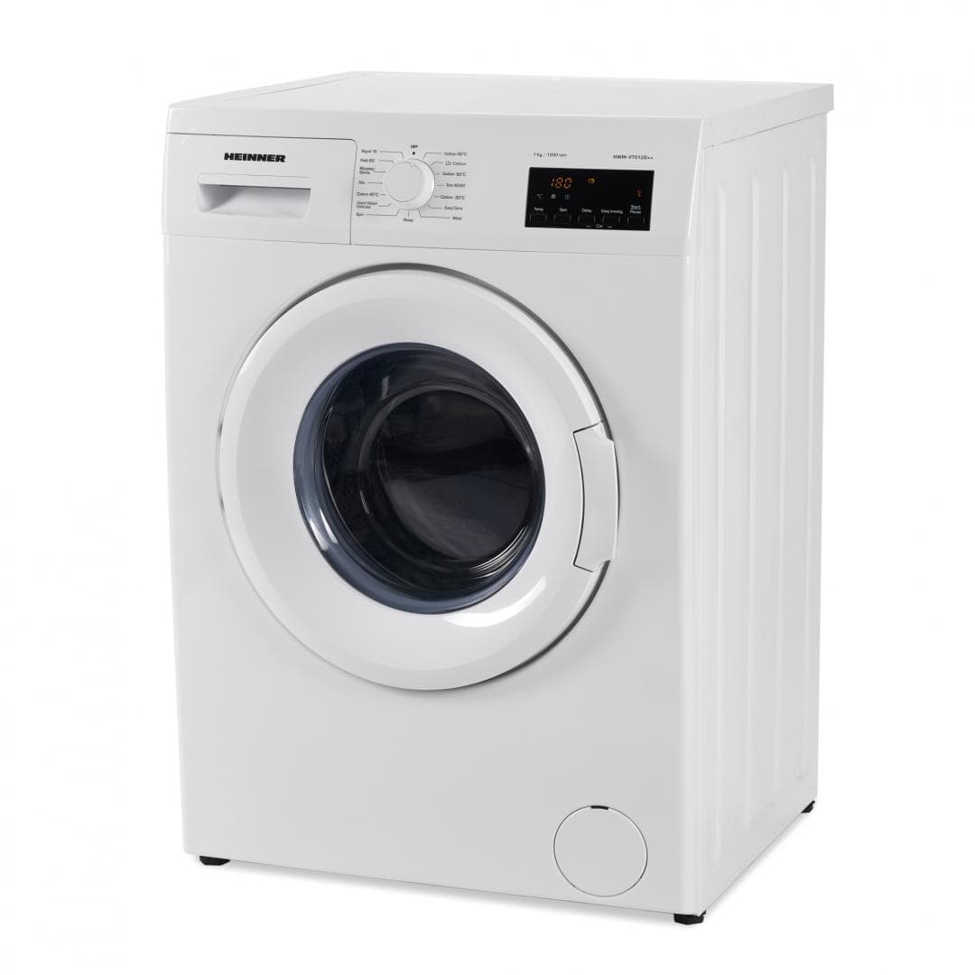Masina de spalat rufe HEINNER HWM-V7012D++, 7 kg, 1200 rpm, Clasa: D, Alb — miniatură