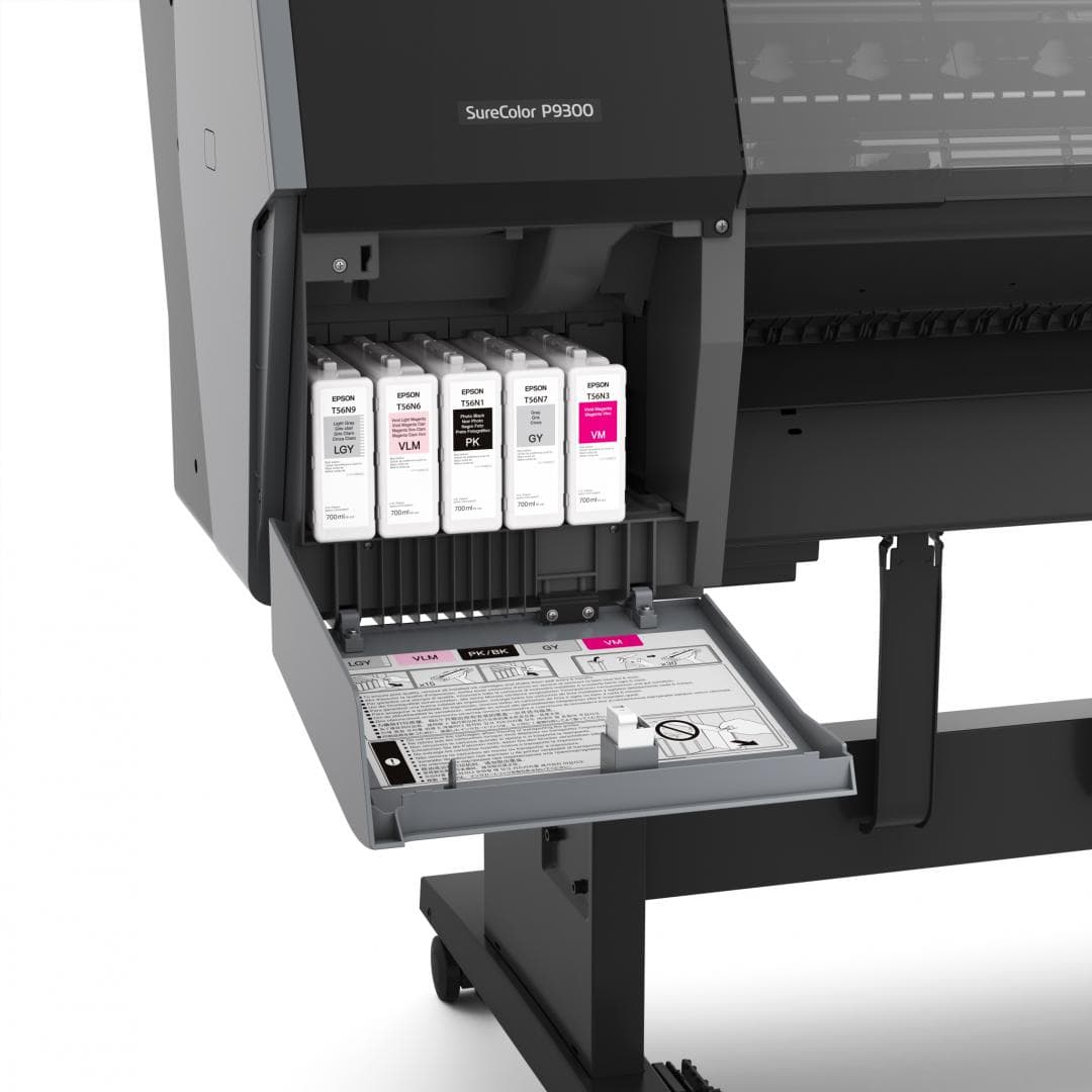 EPSON SC-P9300 STD 44" PHOTO PRINTER, Ultrachrome® Pro10, 10 CULORI, FORMAT: A1, Rezolutie: 1.200 x 2.400 DPI, Memorie: 2 GB, Emulatii: ESC/P-R, Adobe® Postscript 3® (optional), Touchscreen 11cm, Dimensions: 1.909‎ x 890 x 1.218 mm, 151kg, Formate hartie: A1, A2 (42.0x59.4cm), A2 +, A2++, A3+, A3++ — miniatură