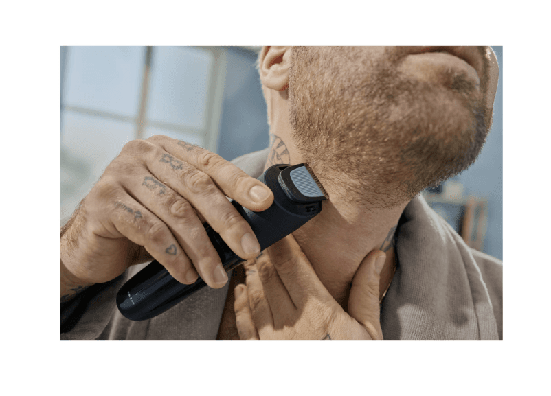 Aparat de tuns barba PHILIPS BT3620/15 cu lame cu autoascutire, 40 de setari de lungime, 2 piepteni ajustabili pentru barba (0,5-20 mm), autonomie 70 min — miniatură