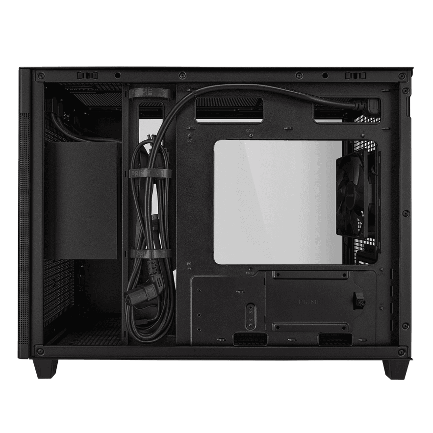 Carcasa ASUS AP201 PRIME CASE TG, Mini Tower, Black — miniatură