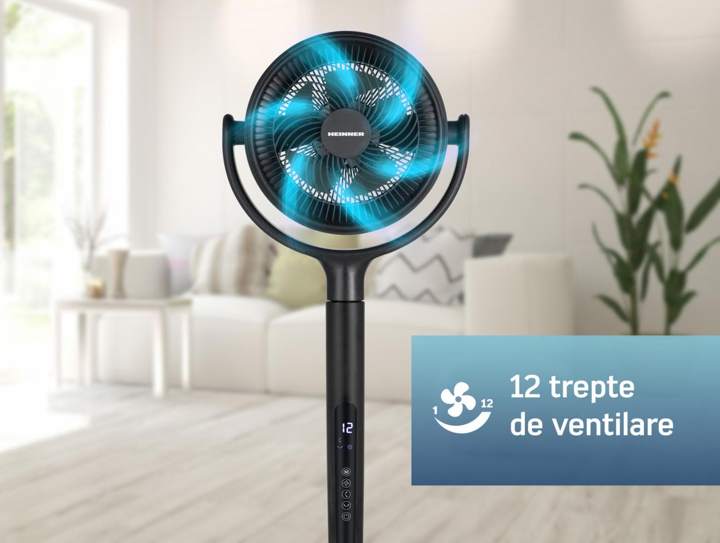 VENTILATOR CU PICIOR HEINNER HSF-MAT24DC — miniatură