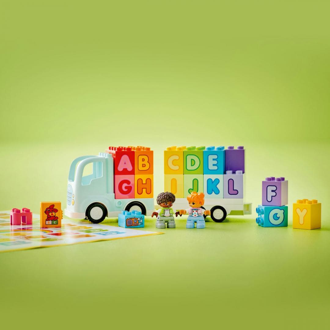 CAMION CU ALFABET, LEGO 10421 — miniatură