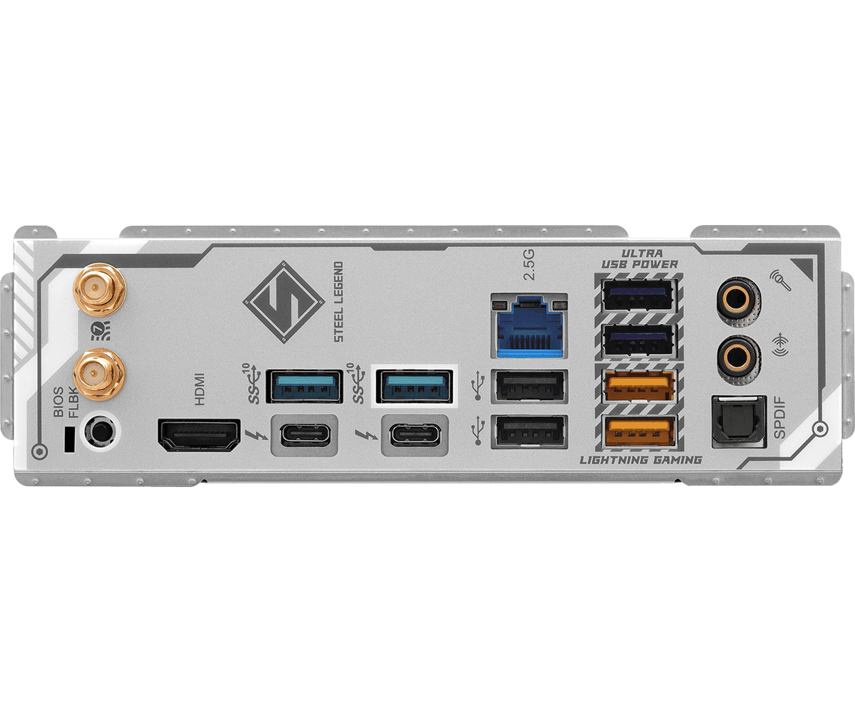 Placa de baza ASRock Z890 Steel Legend WiFi, Socket 1851, DDR5, ATX — miniatură