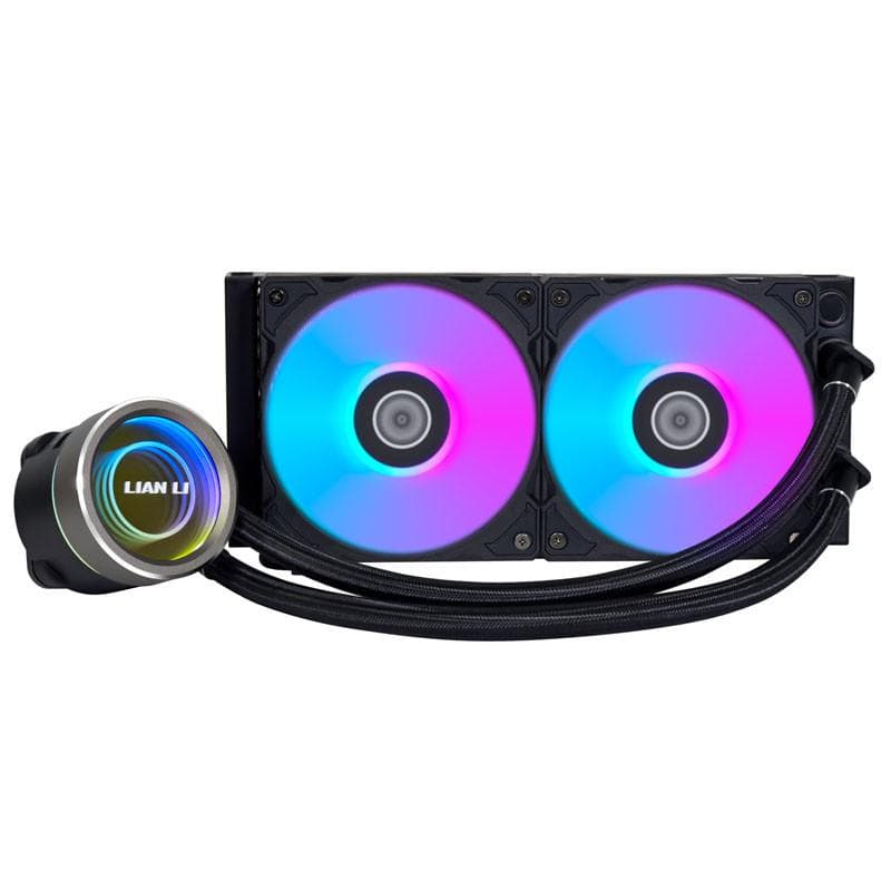 Cooler Procesor LIAN LI GA II Trinity, Lichid, 12 cm, 2 ventilatoare, aRGB — miniatură