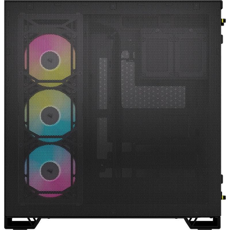 Carcasa CORSAIR iCUE LINK 6500X, RGB, Mid Tower, Black — miniatură