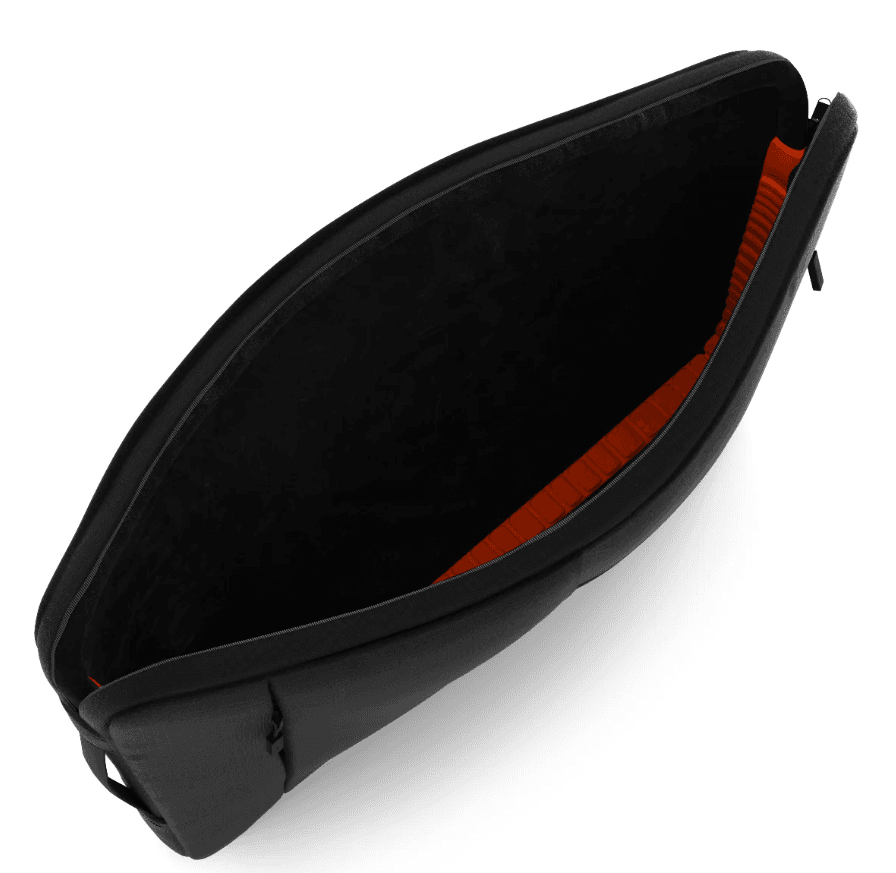 Husa protectie MacBook Air 13 culoare neagra, cu buzunare exterioare — miniatură