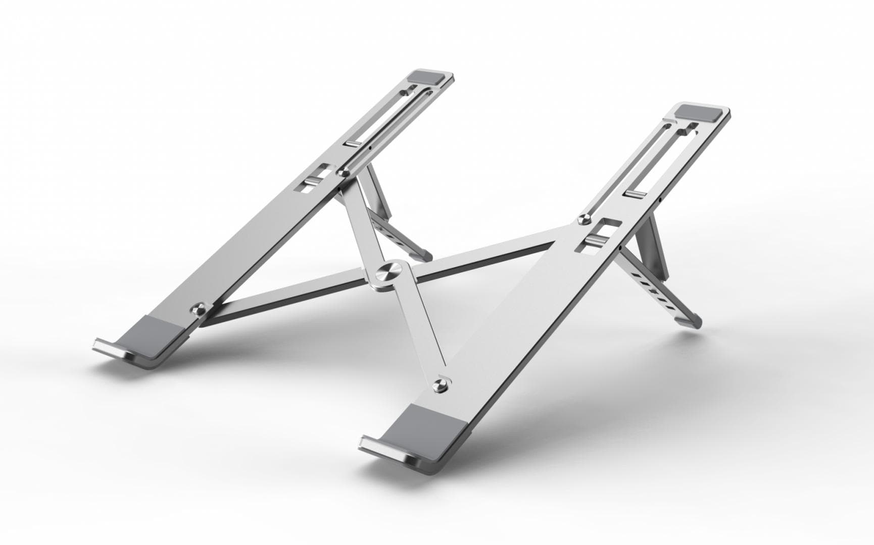 Suport laptop Serioux, SRXNCPU6L, material aluminiu, dimensiune deschisă: 197x245x4mm,dimensiune pliată: 60 x 245 x 4mm, grosime: 4mm, greutate: 215g, dimensiune compatibilă: până la 15.6 ", culoare argintiu, 5 unghiuri ajustabile
