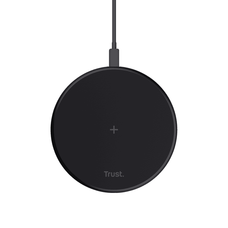 Incarcator Trust wireless Viro Fast, 20W, negru — miniatură