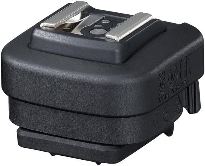 CANON AD-E1 adaptor blitz, compatibil cu: Speedlite EL-1, Speedlite 600EX II-RT, Speedlite 600EX-RT, Speedlite 580EX II, ST-E3-RT, OC-E3, Culoare: negru.