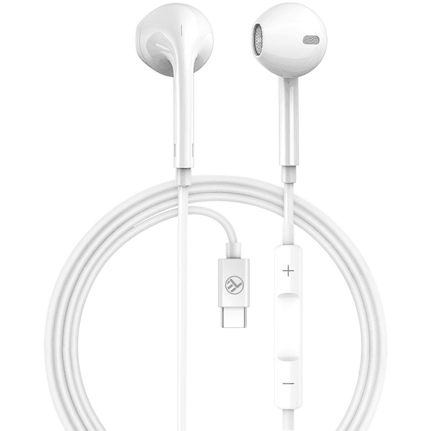 Casti In-ear TELLUR TLL162272, Wired, Alb — miniatură