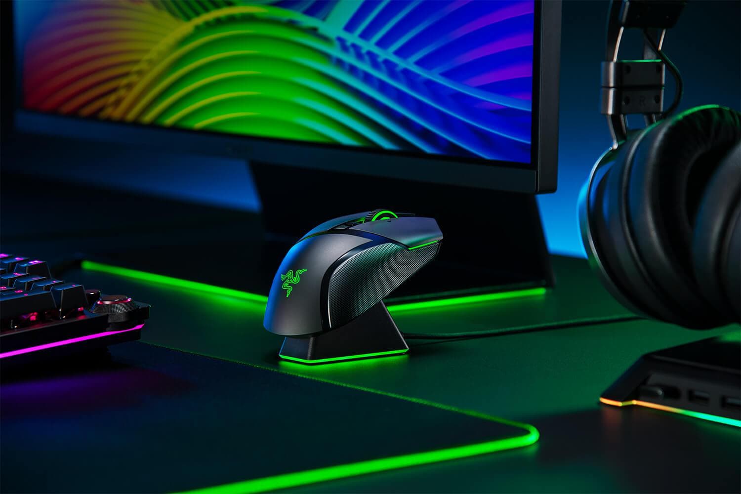 Mouse Gaming Wireless Razer Basilisk Ultimate, 20000 dpi, negru — miniatură