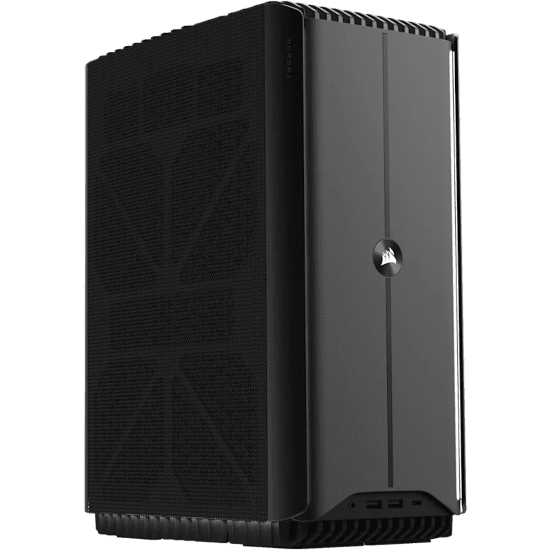Desktop Gaming Corsair ONE i600 cu procesor Intel Core Ultra 9 285K pana la 3.70 GHz, 64 GB DDR5, 4TB 2TB, RTX 5080, Windows 11 Home, Black
