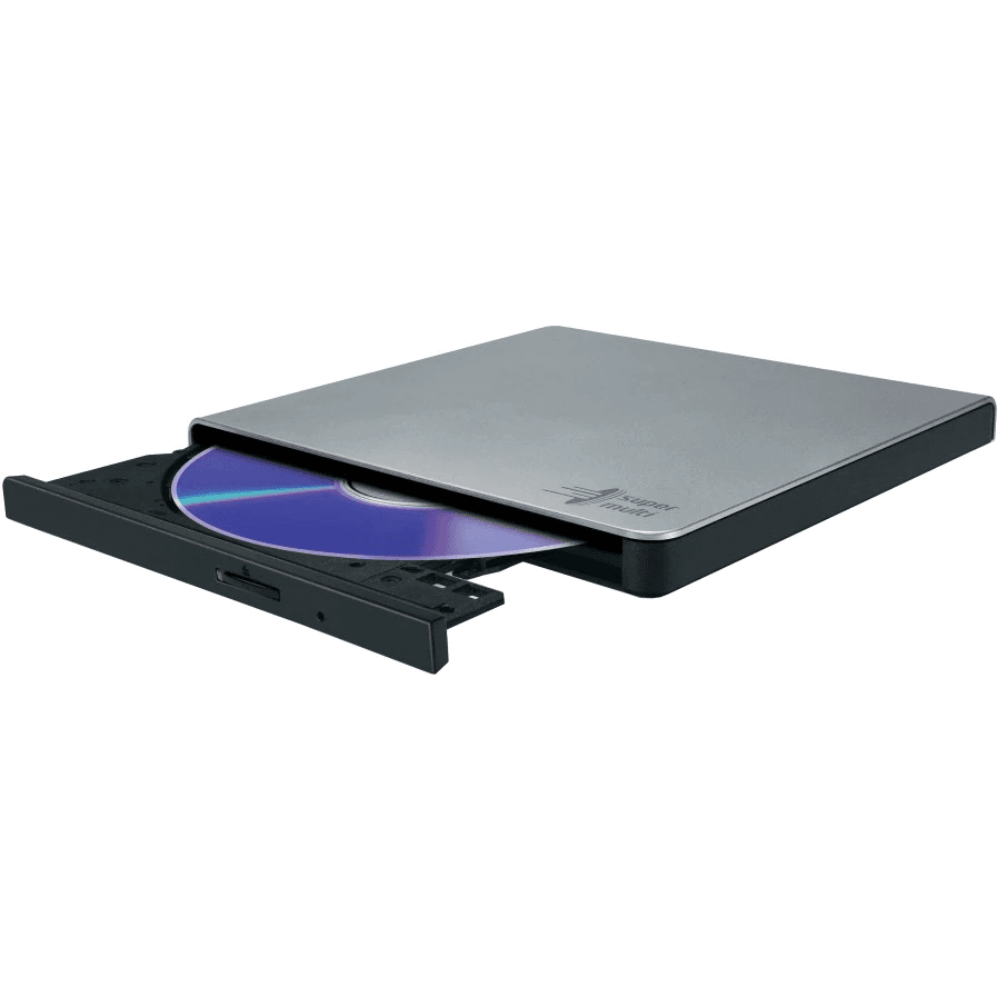 Unitate optica HITACHI-LG, GP57ES40, DVD+/-RW, 8x, USB2.0, slim, silver — miniatură