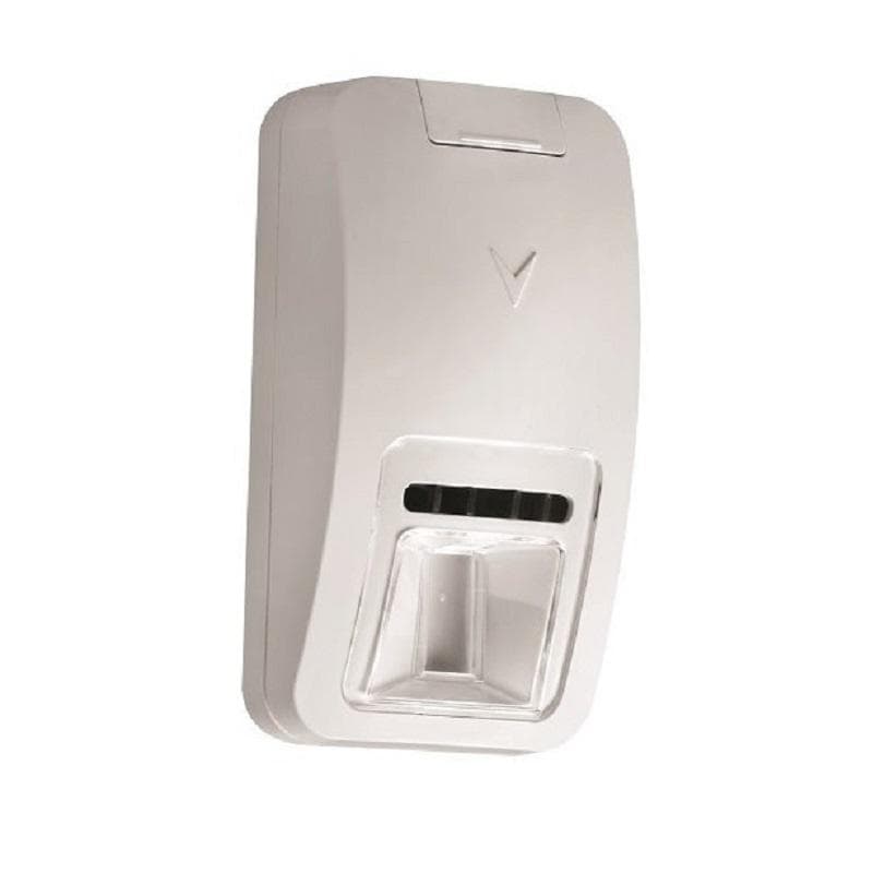Detector dubla tehnologie PIR/MW, WIRELESS, DSC PG-8984, Raza de detectie 15m, Carcasa antivandal, Tehnologie PowerG