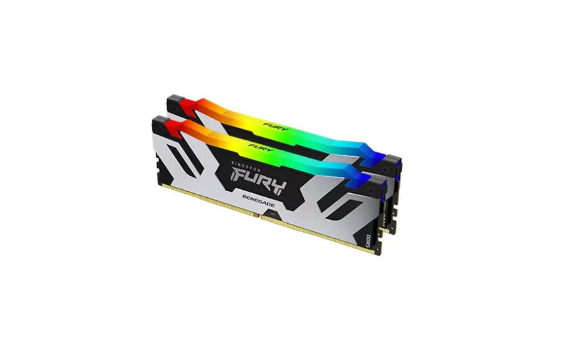 Memorie RAM Kingston FURY Renegade RGB White, 32 GB DDR5, 6400 MHz, CL32