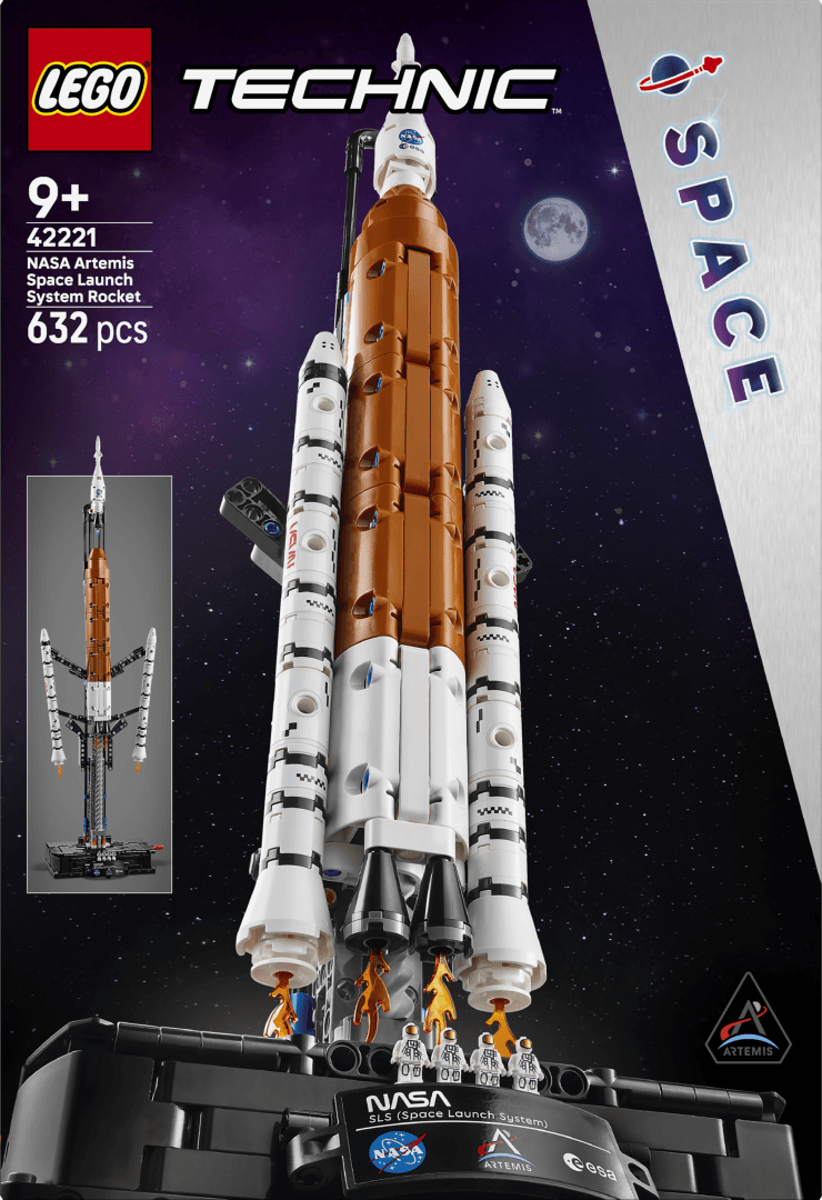 RACHETA SISTEMULUI DE LANSARE SPATIALA NASA ARTEMIS LEGO42221 — miniatură