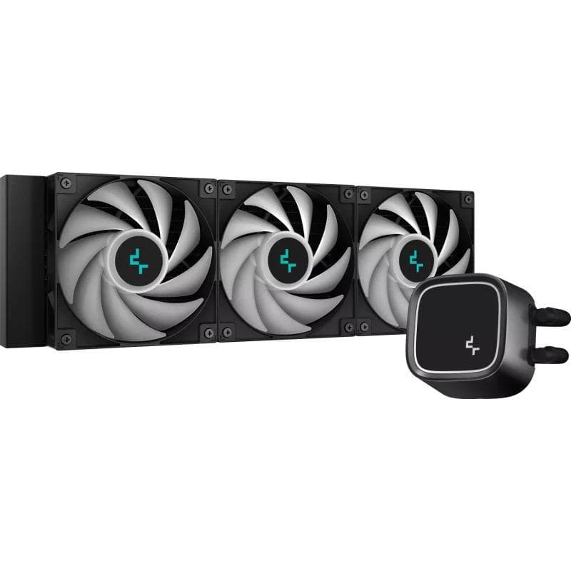 Cooler Procesor DEEPCOOL LE720, Lichid, 12 cm, 3 ventilatoare, aRGB — miniatură