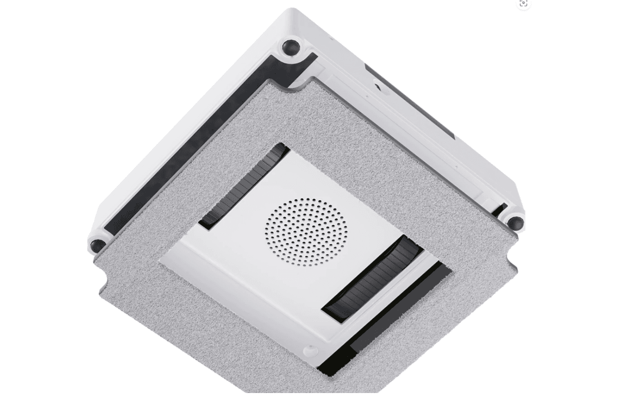 Robot curatare geamuri WiFi Tellur Smart, putere 72W, control prin WI- FI, doua rezervoare apa, anti cadere, alb — miniatură