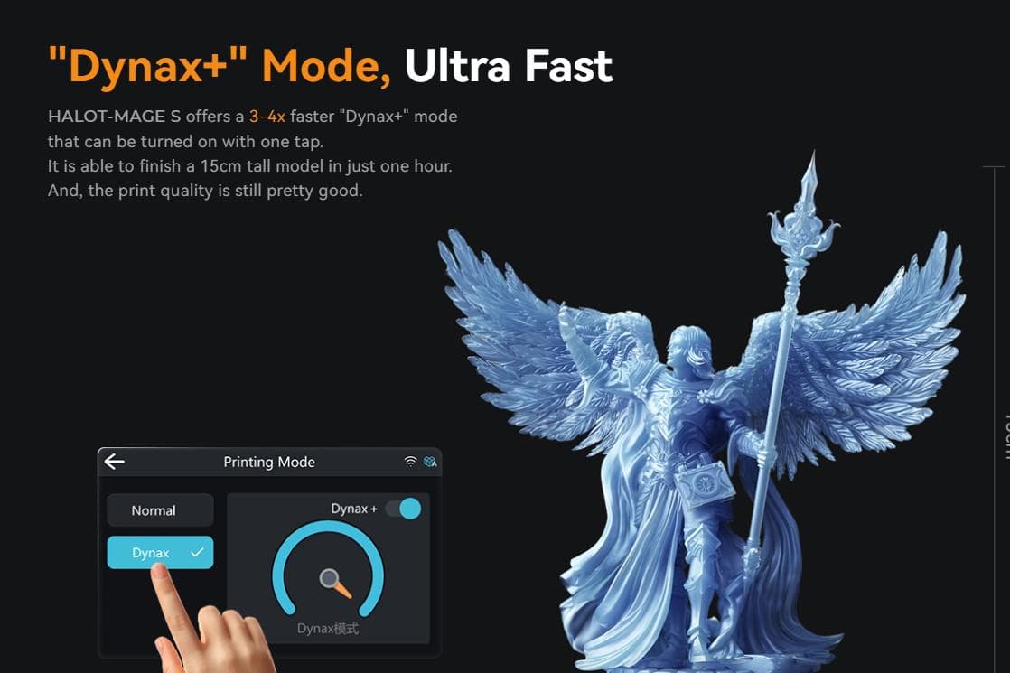 CREALITY HALOT-MAGE S RESIN 3D PRINTER — miniatură