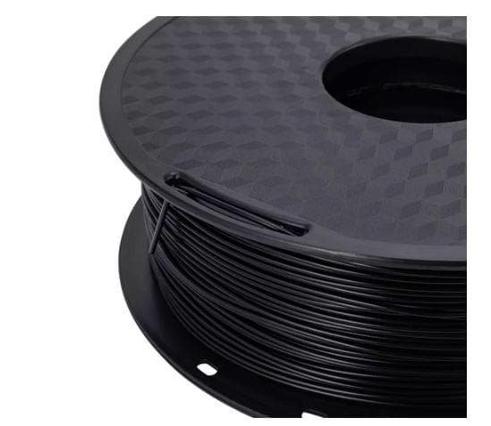 CREALITY ENDER PLA 3D Printer Filament, Black, 1KG, Printing temperature: 200, Filament diameter: 1.75mm, Tensile strength: 60MPa, Size of filament wheel: Diameter 200mm, height 70mm, hole diameter 56mm. — miniatură