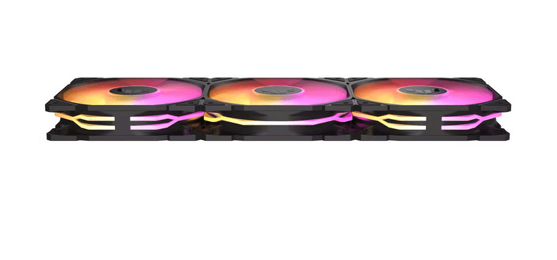 Ventilator Carcasa ASUS TUF GAMING TR120, 12 cm, 2000 RPM, 3 ventilatoare, RGB — miniatură