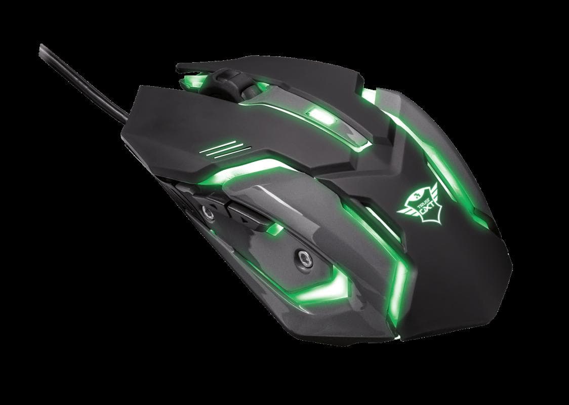 Kit Wired tastatura si mouse Trust GXT 845 Tural, taste numerice, Negru — miniatură