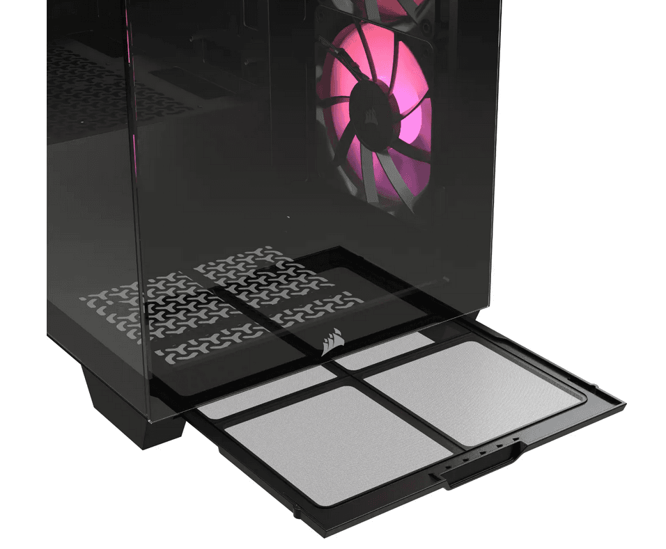 Carcasa CORSAIR 3500X ARGB, Mid Tower, Black — miniatură